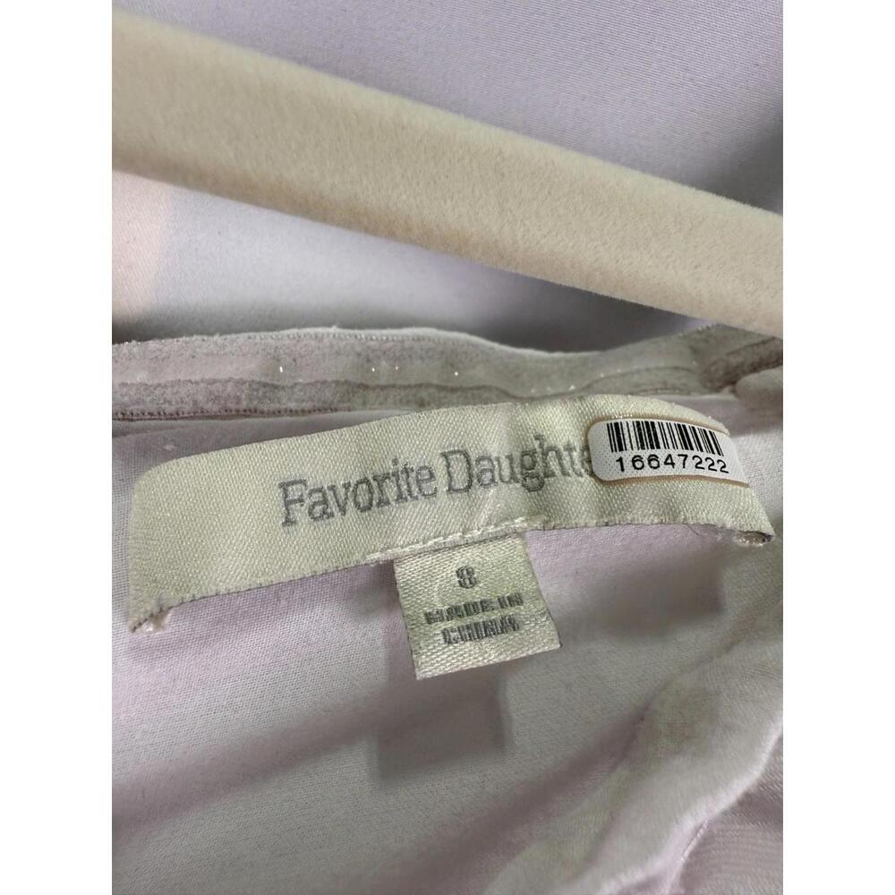 Favorite Daughter White Favorite Linen Dress Size 8 minor fabric pull - Picture 6 of 11
